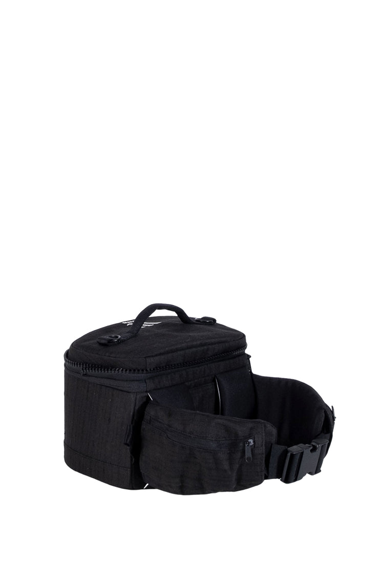 Wayks Cube Compact Camera Cooler Bag black Front Open#colour_black
