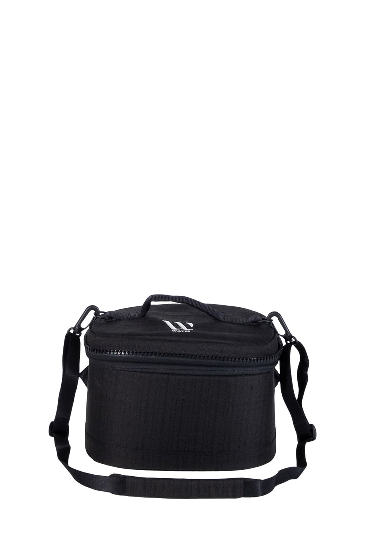Wayks Cube Compact Camera Cooler Bag black Front Closed#colour_black