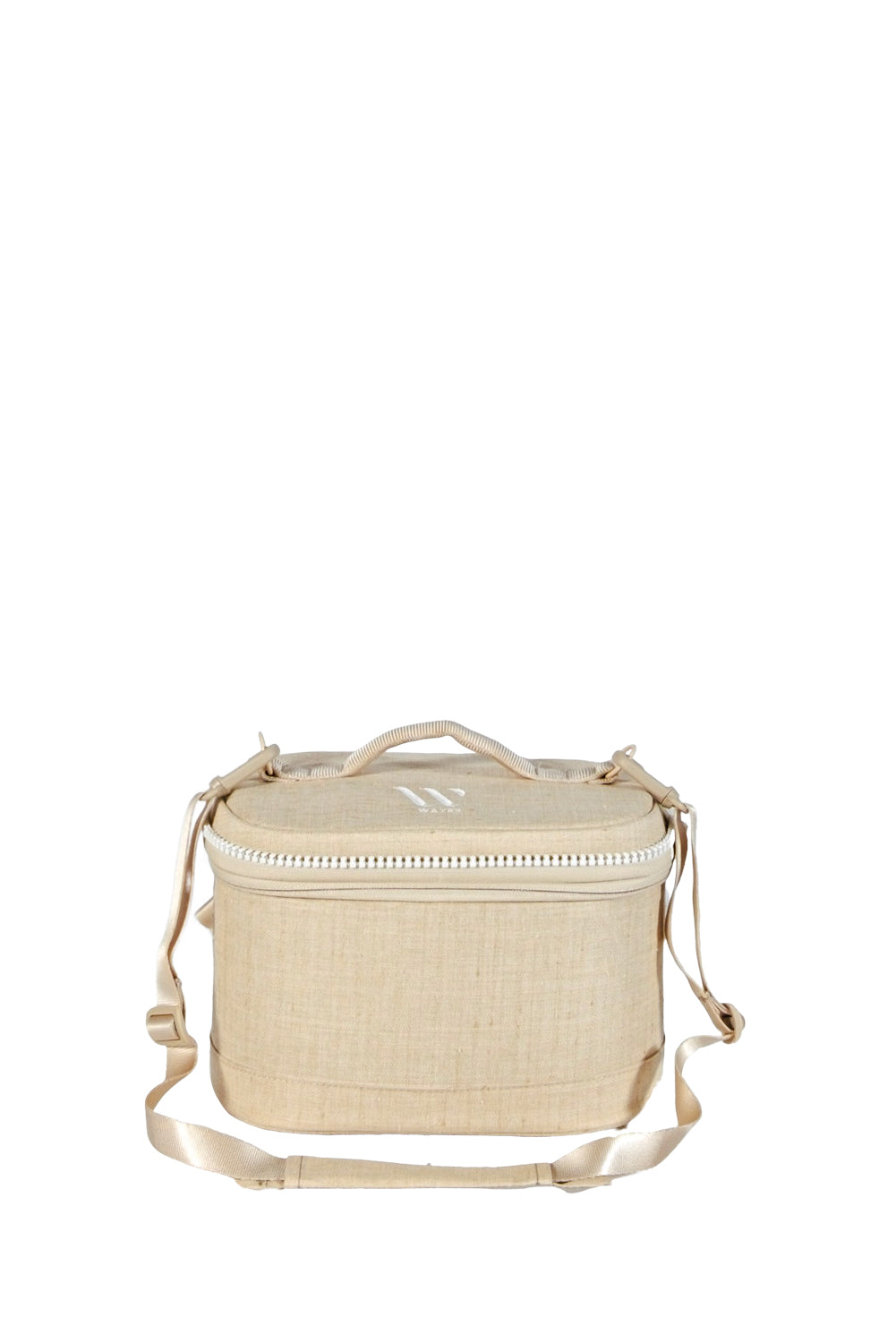 Wayks Cube Compact Camera Cooler Bag Sand Front Closed#colour_sand