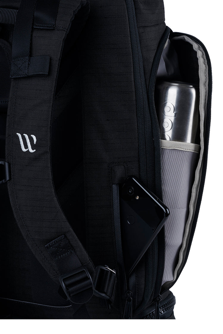 WayksOne Day Pack Original black Bottle Pocket#colour_black