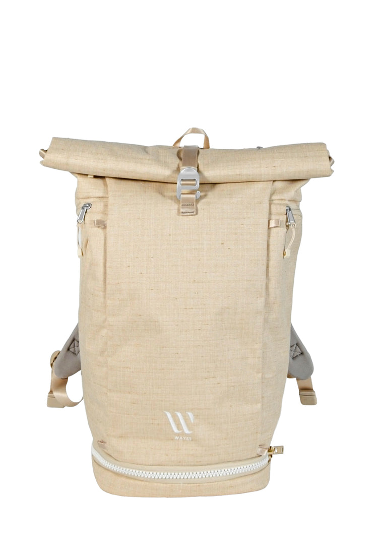 WayksOne Day Pack Compact Sand Front