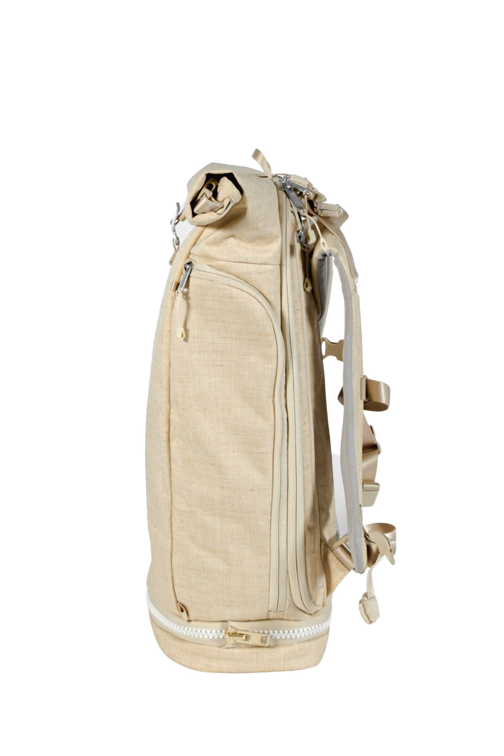 WayksOne Day Pack Compact Sand Side#colour_sand