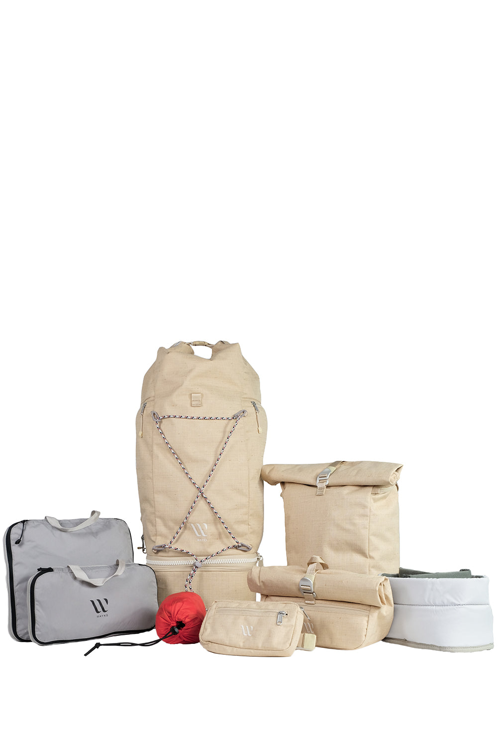 WayksOne Globebrotter Bundle Compact Sand Front