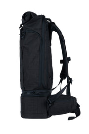 WayksOne Travel Backpack Original black Side#colour_black