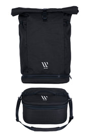 WayksOne Travel Backpack Original black Split#colour_black