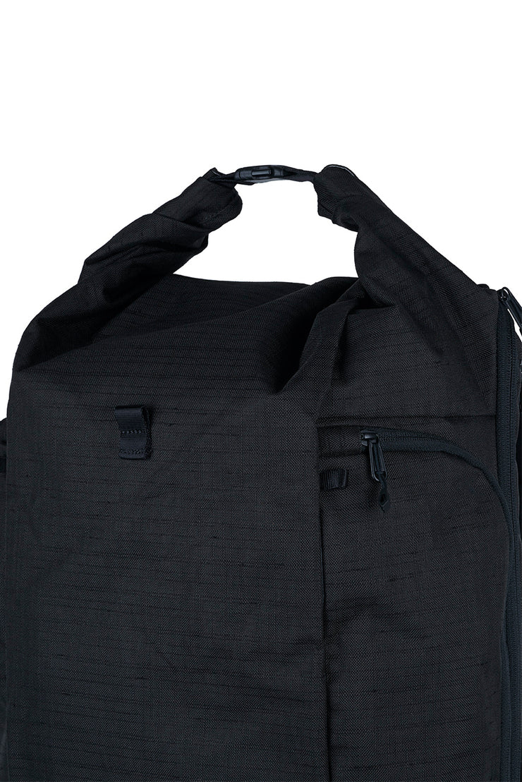 WayksOne Travel Backpack Original black Top Clipped