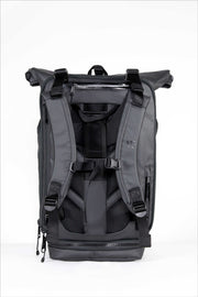 WayksOne Day Pack Compact Sleek Black Back#colour_sleek-black