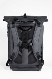WayksOne Day Pack Original Sleek Black Back#colour_sleek-black