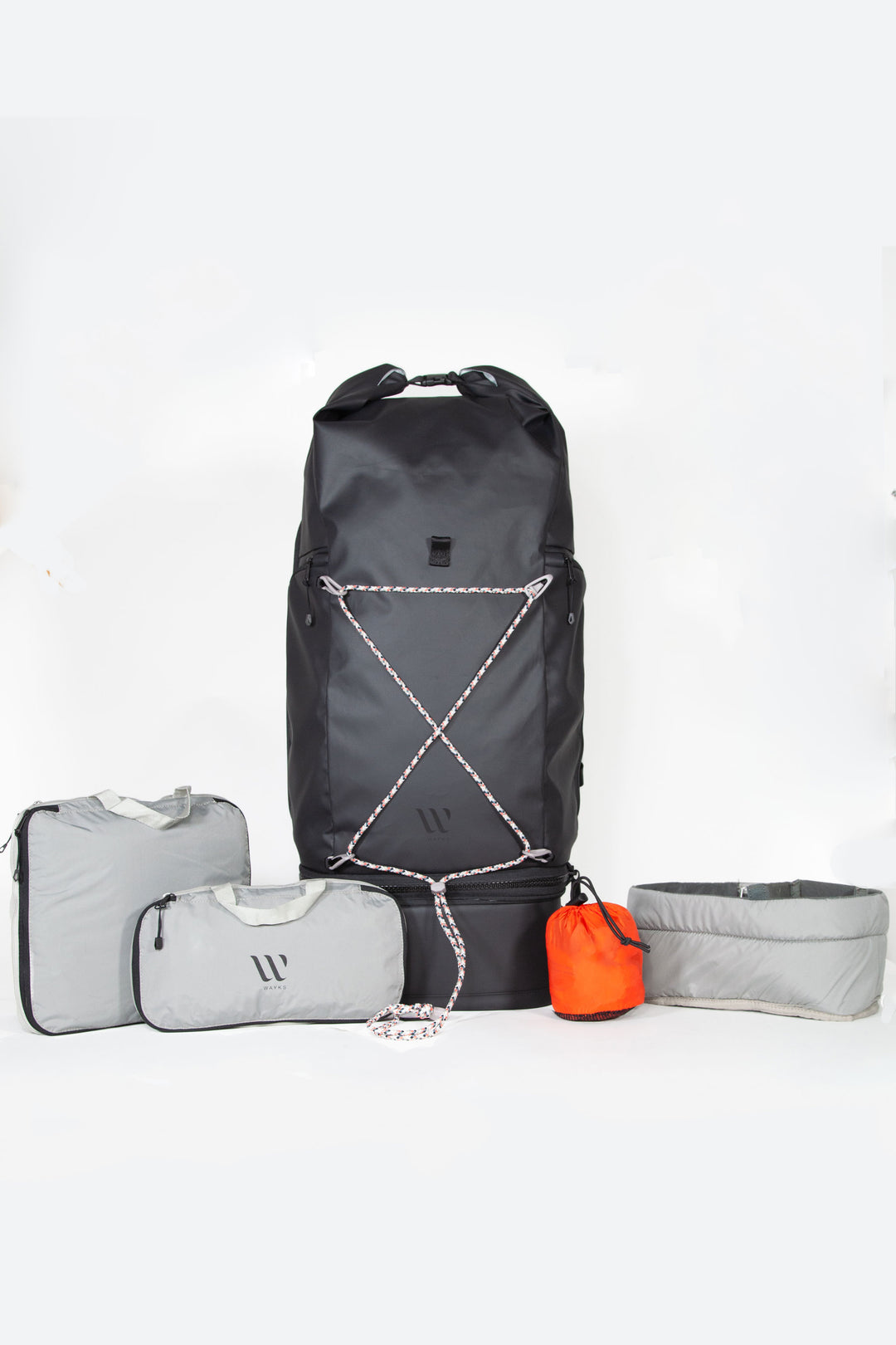 WayksOne Travel Bundle Original Sleek Black Front