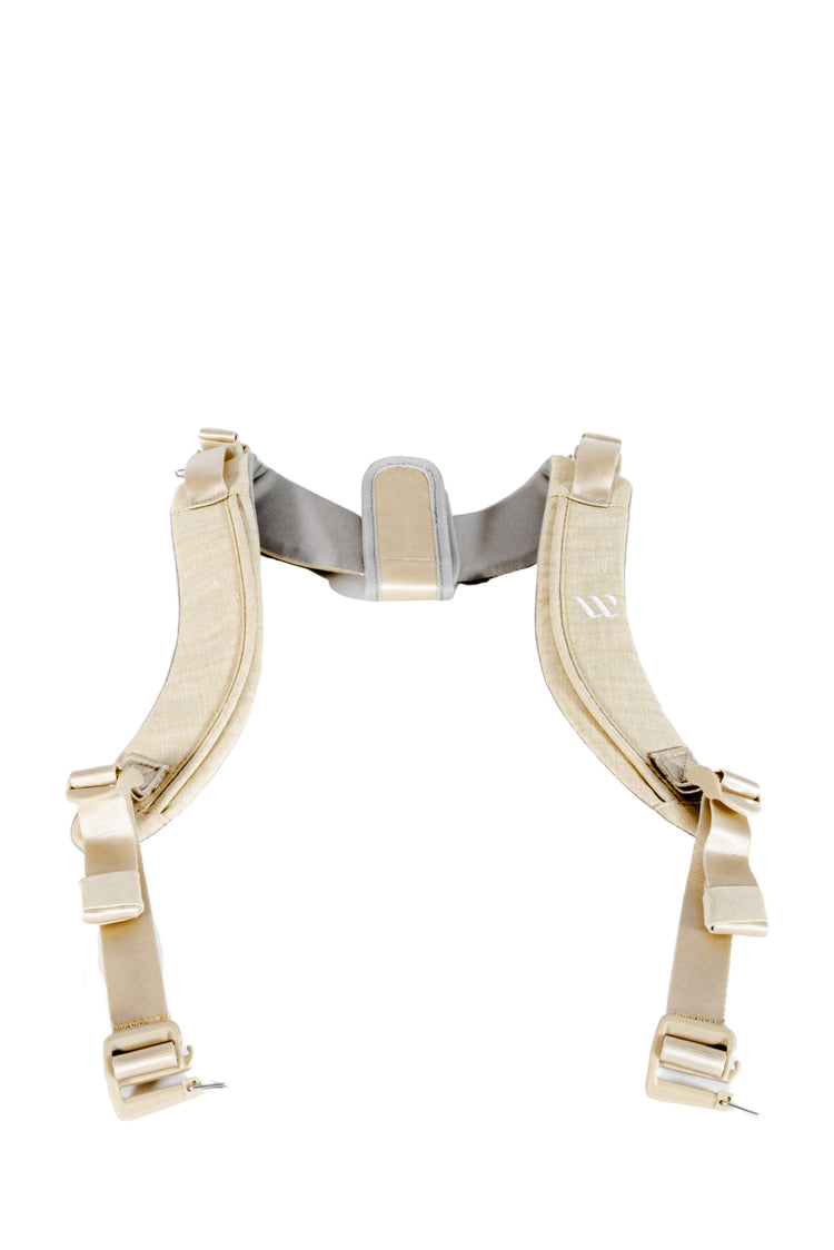 Padded Shoulder Straps Compact Sand