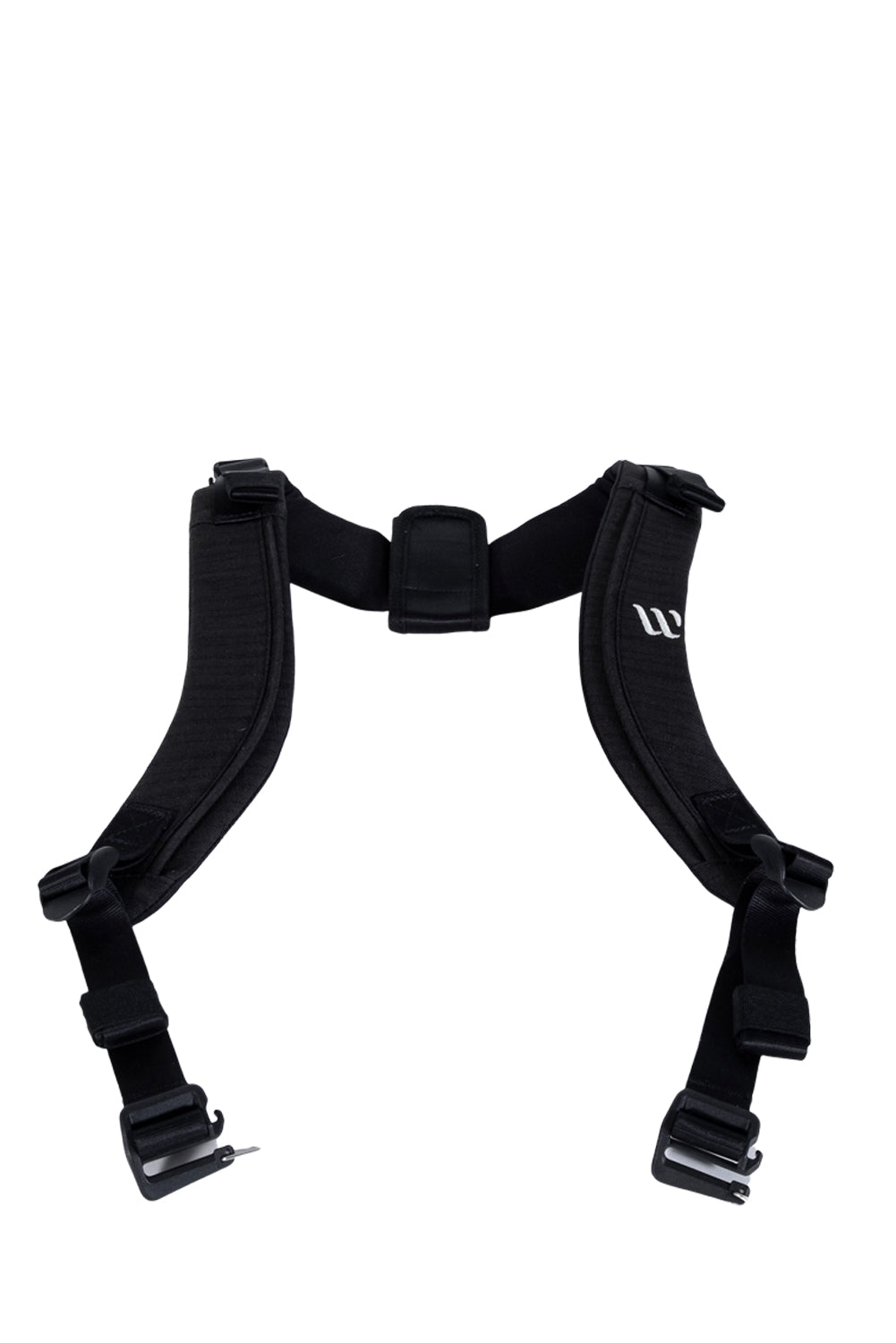 Padded Shoulder Straps Compact Black