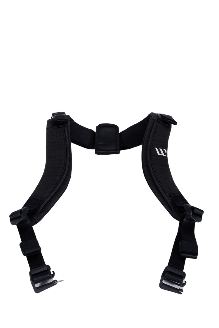 Padded Shoulder Straps Compact Black