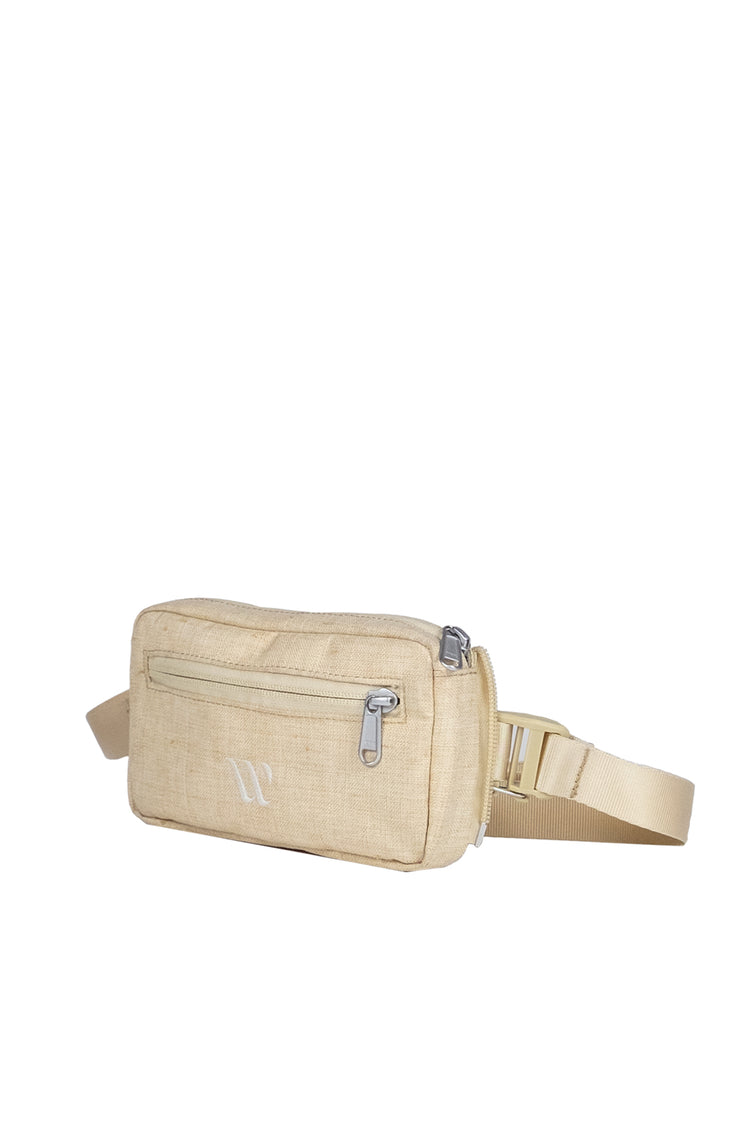 Wayks Sling Mini Sand Front Angled#colour_sand