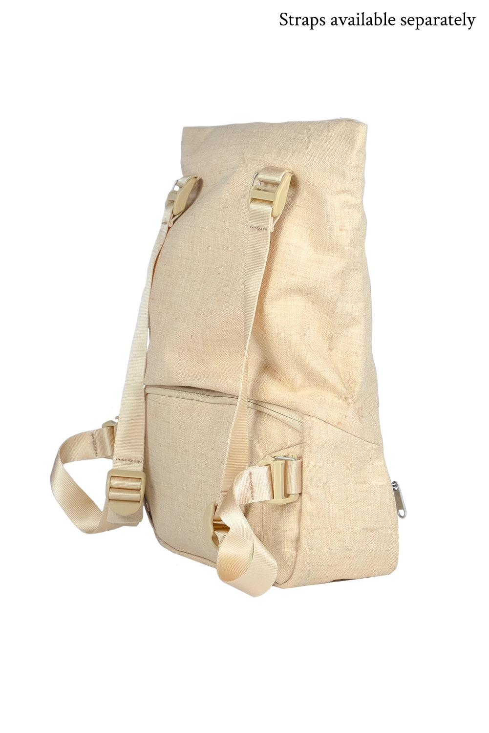 Wayks Sling Sand Backpack Back Angled#colour_sand