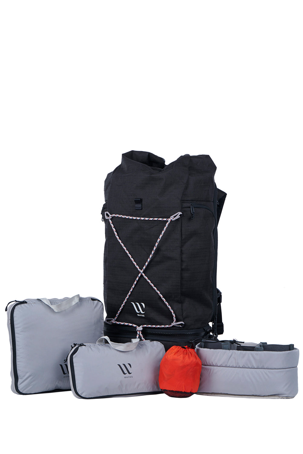 WayksOne Travel Bundle Original black Front