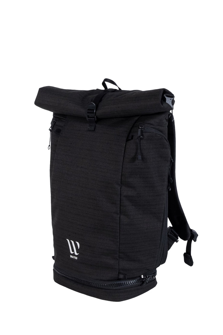 WayksOne Day Pack Compact black Angled
