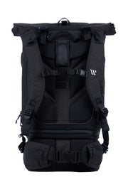 WayksOne Travel Backpack Original black Back#colour_black