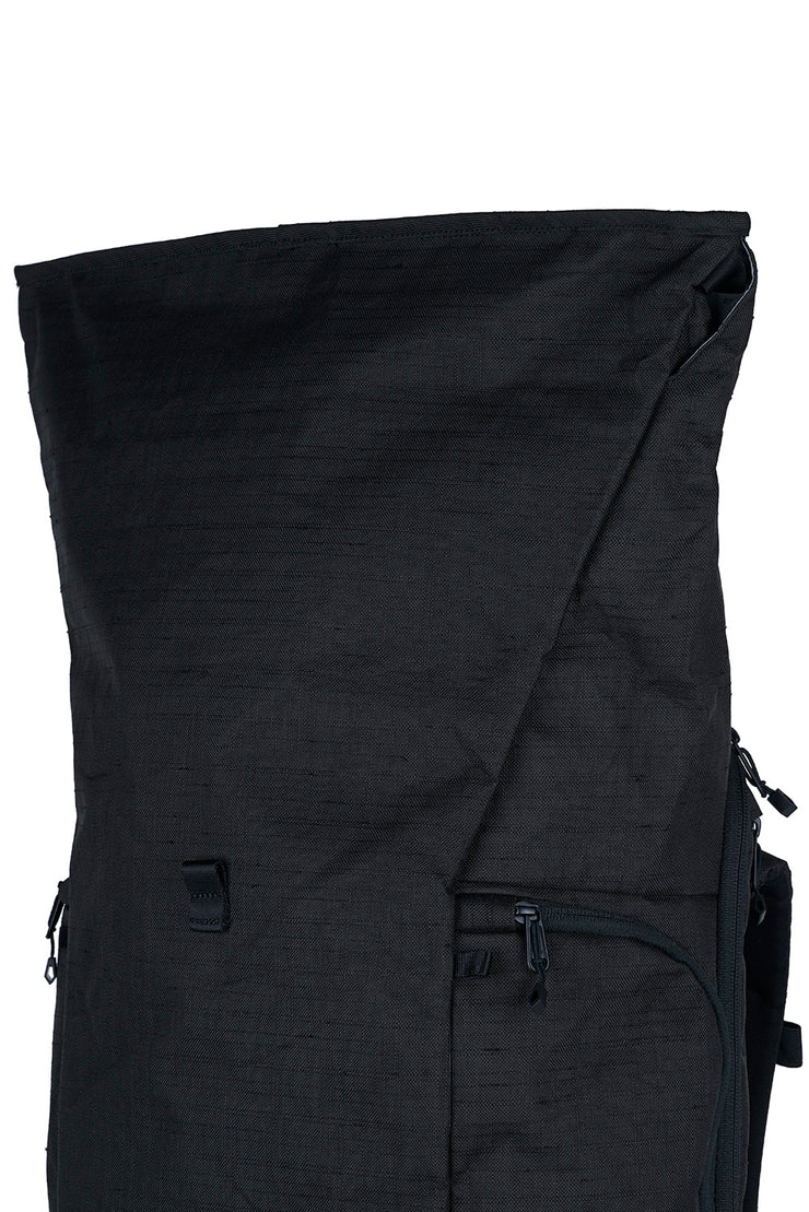 WayksOne Travel Backpack Original black Top Filled