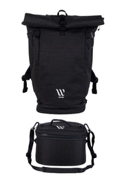 WayksOne Travel Backpack Compact black Split#colour_black