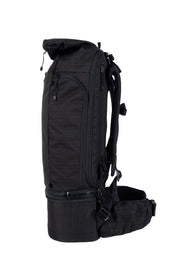 WayksOne Travel Backpack Compact black Side#colour_black